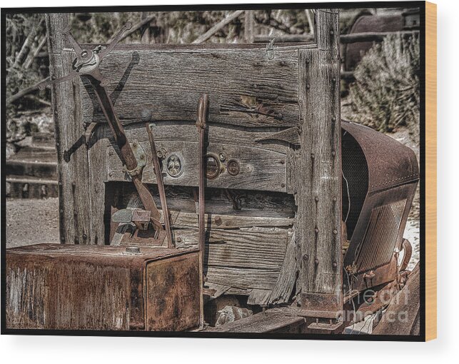 Truck Wood Print featuring the photograph Truck 2 #1 by Larry White