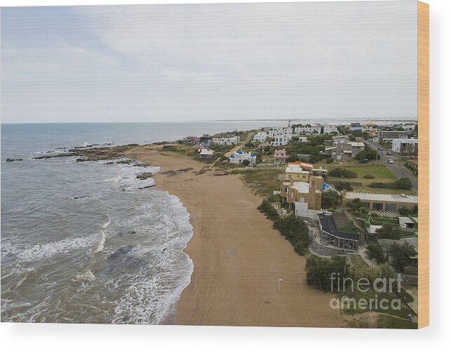 Jose Ignacio Wood Print featuring the photograph Uruguay Coast #1 by William H. Mullins