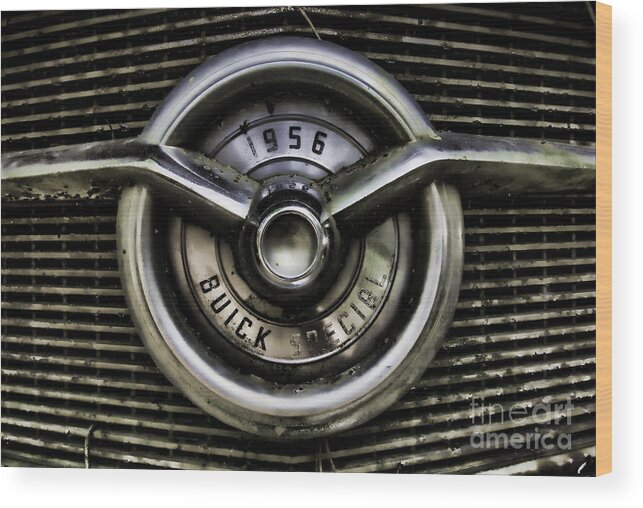 Automobile Wood Print featuring the photograph 1956 Buick Special Two by Ken Johnson