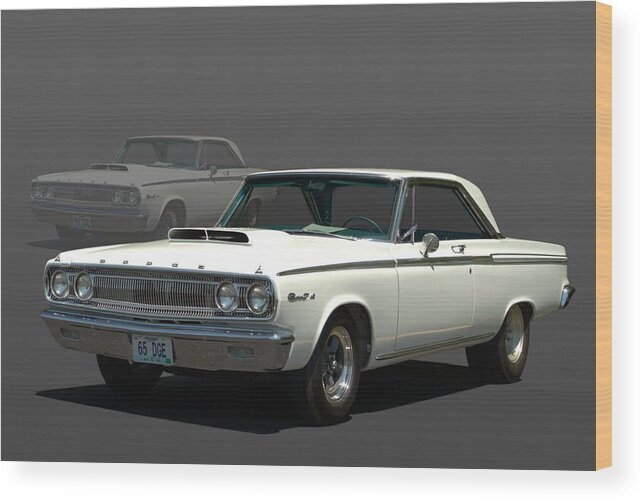 1965 Wood Print featuring the photograph 1965 Dodge Coronet 440 by Tim McCullough