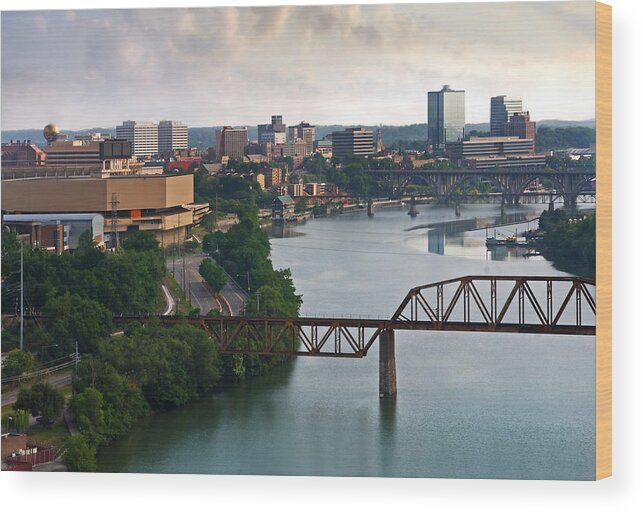 Scenic Wood Print featuring the photograph Knoxville #2 by Melinda Fawver