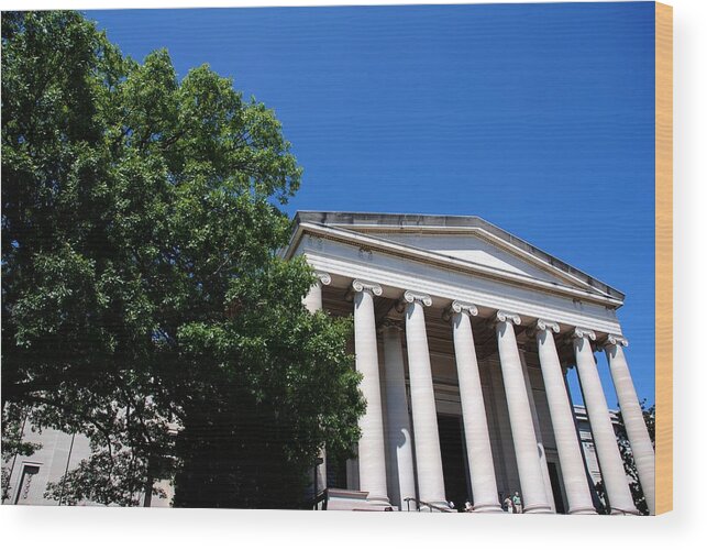 Washington Wood Print featuring the photograph National Gallery of Art by Kenny Glover