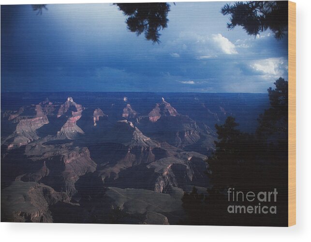 Landscape Wood Print featuring the photograph 720 sl Grand Canyon 20 by Chris Berry