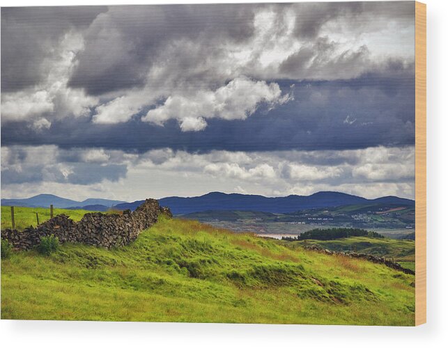 Ireland Wood Print featuring the photograph A Donegal Day by Martyn Boyd