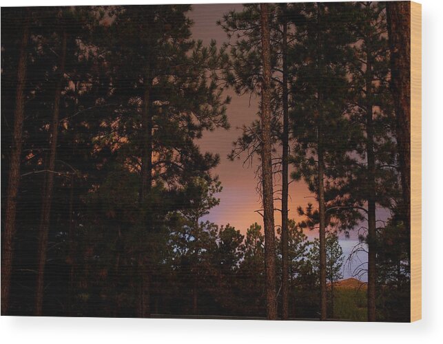 Sunrise Wood Print featuring the photograph Alpine Sunrise by Greni Graph