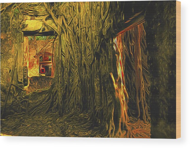 Culture Wood Print featuring the digital art Antigua 2 by William Horden
