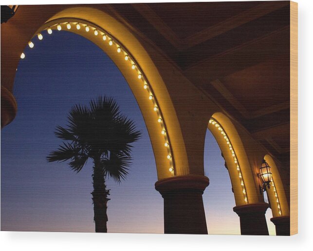 Arches Wood Print featuring the photograph Arches by Lora Lee Chapman