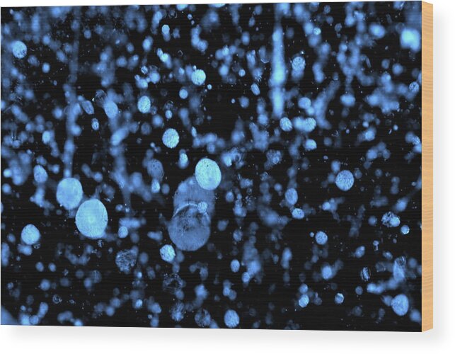 Bubbles Wood Print featuring the photograph Bubbleverse by Jeremiah John McBride