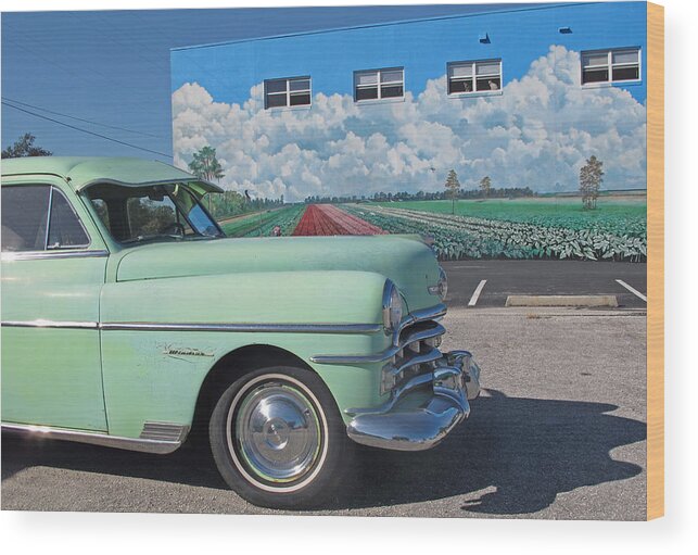Classic Cars Wood Print featuring the photograph Classic by Dart Humeston