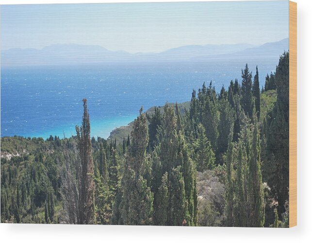  Wood Print featuring the photograph Cypress 2 by George Katechis