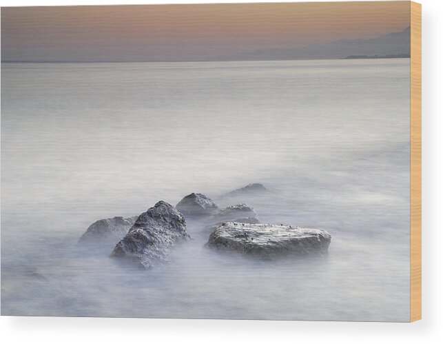 Water Wood Print featuring the photograph dreaming between the islands I by Guido Montanes Castillo