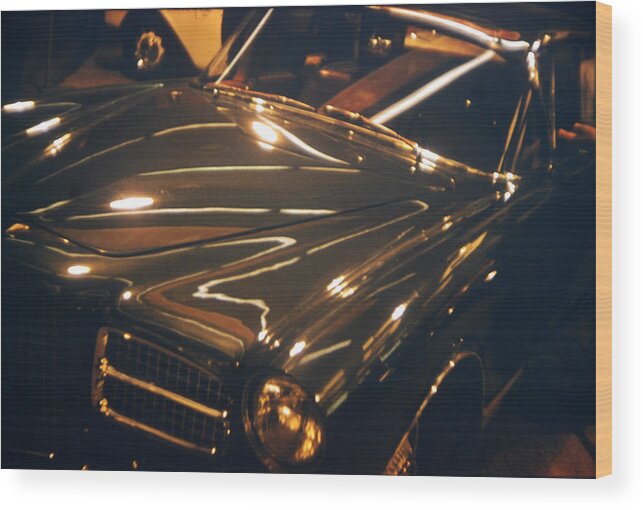 Automobiles Wood Print featuring the photograph Facellia by Facel - Vega by John Schneider