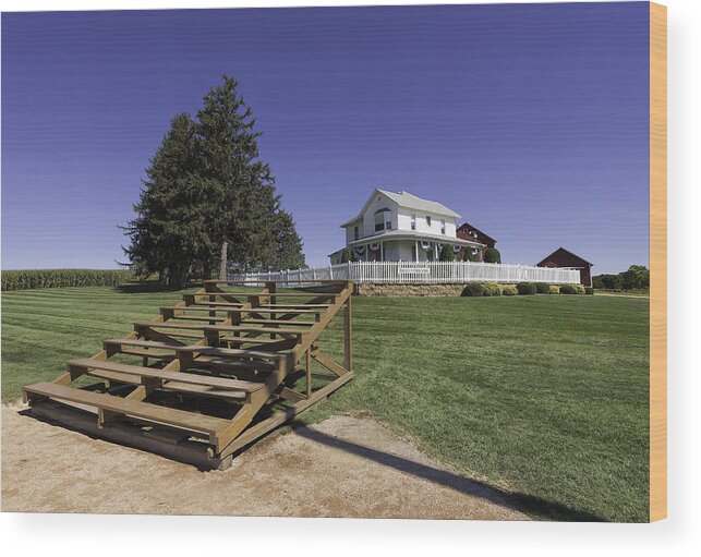 Baseball Photography Wood Print featuring the photograph Field of Dreams by Paul Plaine