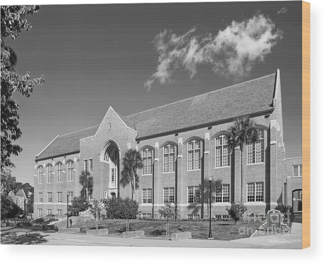 Fl Florida Wood Print featuring the photograph Florida State University Johnston Building by University Icons