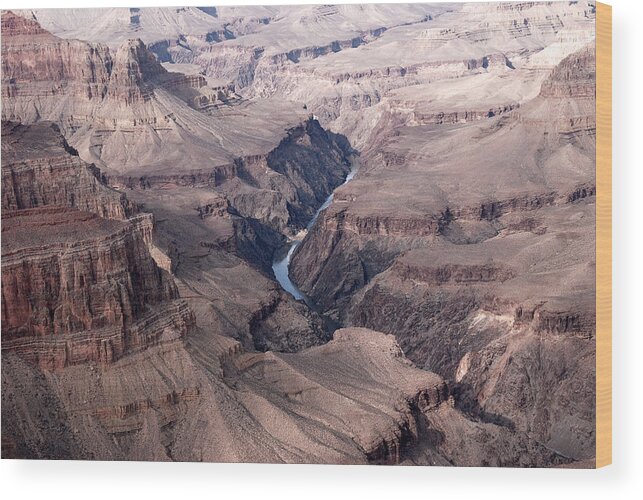 American Landmarks Wood Print featuring the photograph Grand Canyon by Melany Sarafis