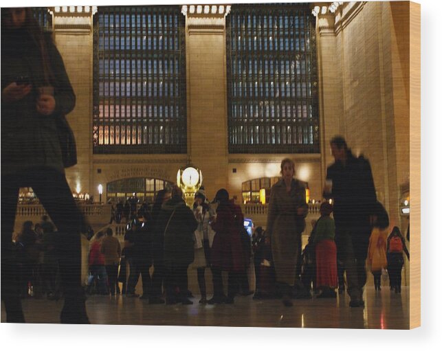 Wood Print featuring the photograph Grand Central Terminal 5 by Steve Breslow