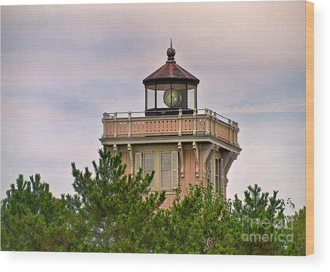 Hereford Inlet Wood Print featuring the photograph Hereford Inlet Light by Mark Miller