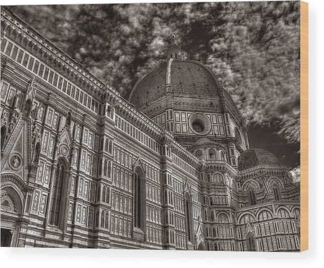 Duomo Wood Print featuring the photograph Il Duomo by Michael Kirk