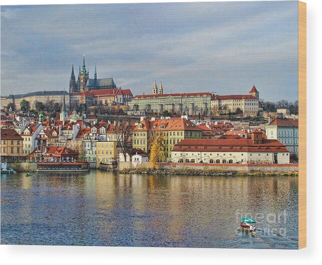  Wood Print featuring the photograph It's Prague by Diane Enright