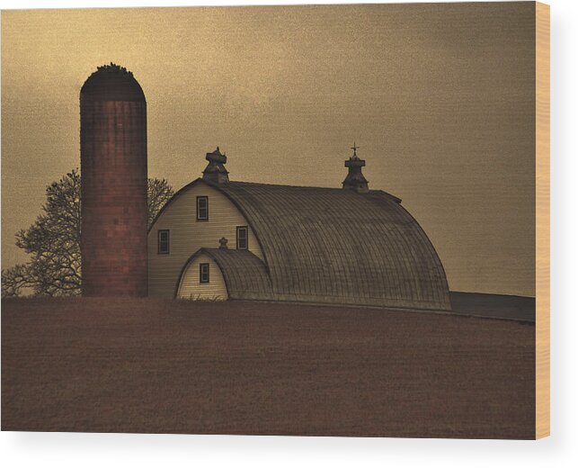 Barn Wood Print featuring the photograph Keymar Barn by Bob Geary
