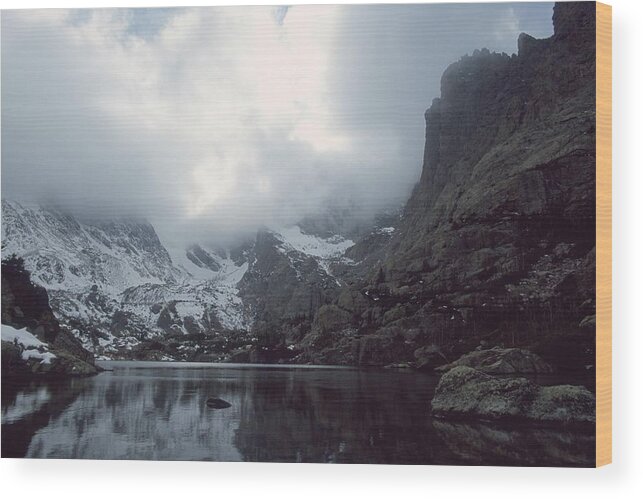 Colorado Wood Print featuring the photograph Lake of Glass by Eric Glaser