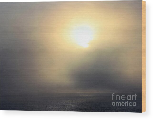 Marine Layer Wood Print featuring the photograph Marine layer by Fred Sheridan