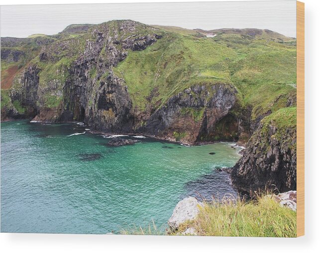 Ocean Wood Print featuring the photograph Northern Ireland by Carrie Todd