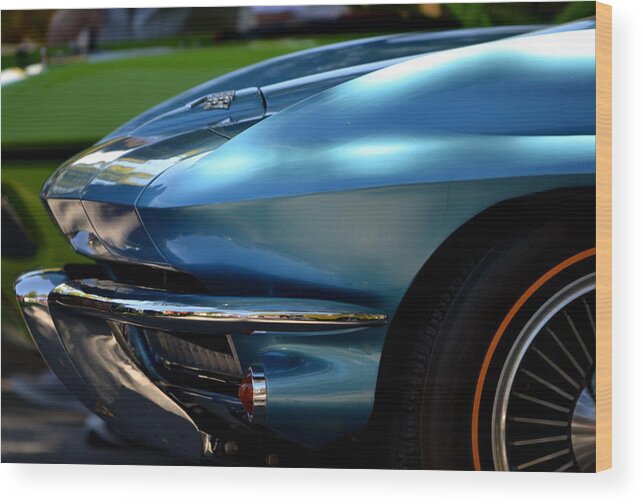 Corvette Wood Print featuring the photograph Original Stingray by Dean Ferreira