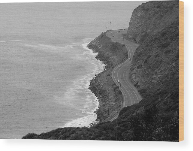 California Wood Print featuring the photograph Pacific Coast Highway by Daniel Schubarth