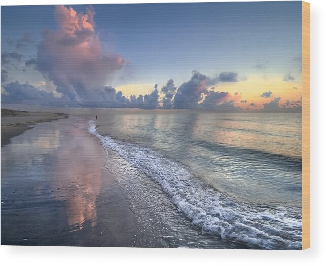 Blowing Wood Print featuring the photograph Quiet Morning by Debra and Dave Vanderlaan