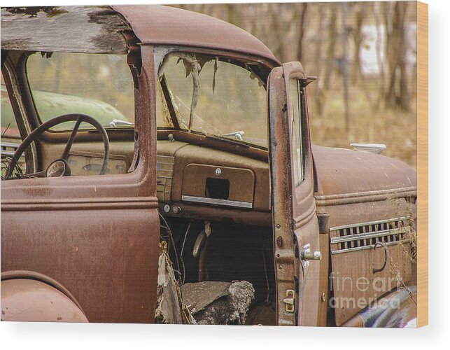 Still Life Wood Print featuring the photograph Seen Better Days by Mary Carol Story