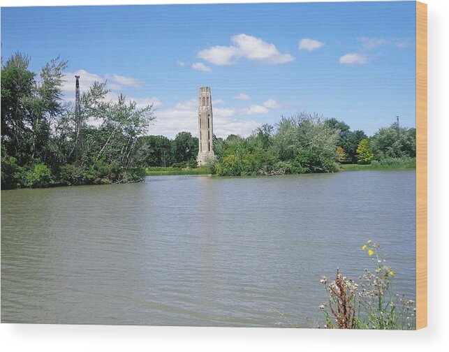 Landscape Wood Print featuring the photograph Serenity by Marian Jenkins