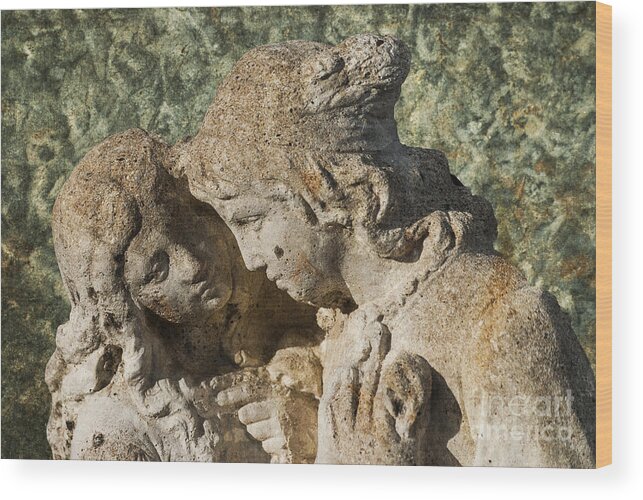 Romeo And Juliet Wood Print featuring the photograph Star Crossed Lovers by Steve Purnell