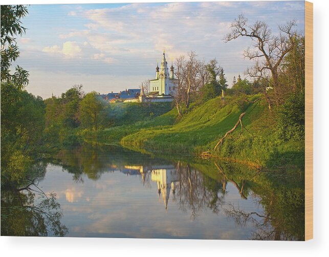 Suzdal Wood Print featuring the photograph Suzdal by Elena Nosyreva