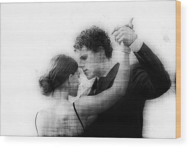 Dance Sydney Wood Print featuring the photograph Tango I by Andrei SKY