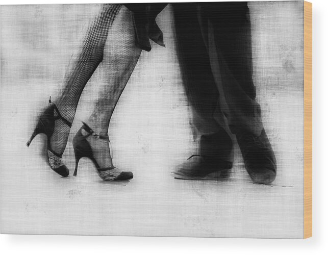 Dance Sydney Wood Print featuring the photograph Tango II by Andrei SKY