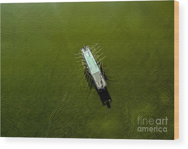 The Landing Spot Wood Print featuring the photograph The Landing Spot by Mitch Shindelbower