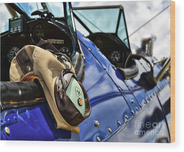 2012 Wood Print featuring the photograph Lets go flying by Chris Buff
