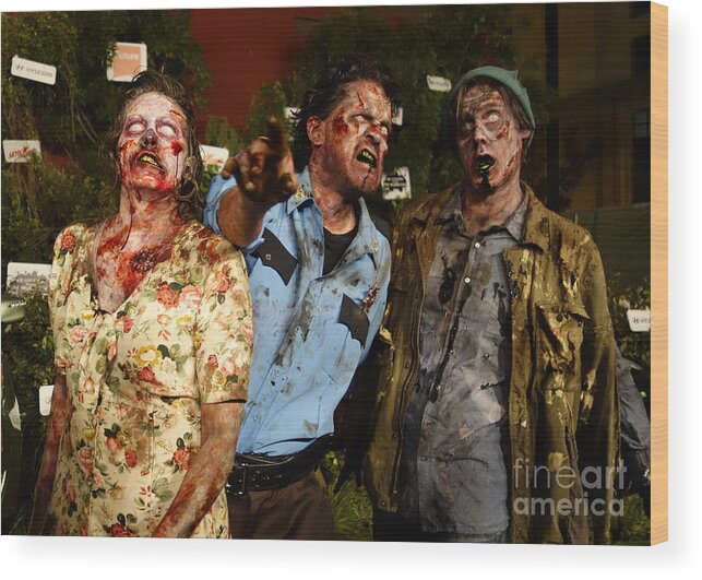 Dead Wood Print featuring the photograph Walking Dead by Nina Prommer