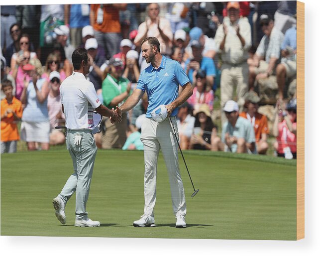 Hole Wood Print featuring the photograph World Golf Championships-Dell Match Play - Final Day by David Cannon
