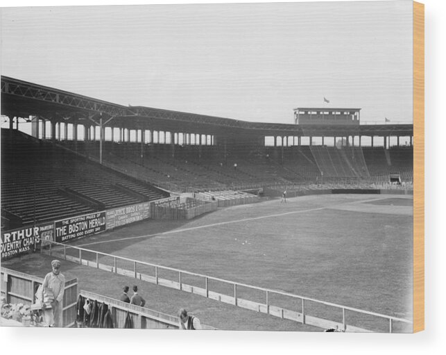 1912 Wood Print featuring the photograph Boston: Fenway Park, 1912 #1 by Granger