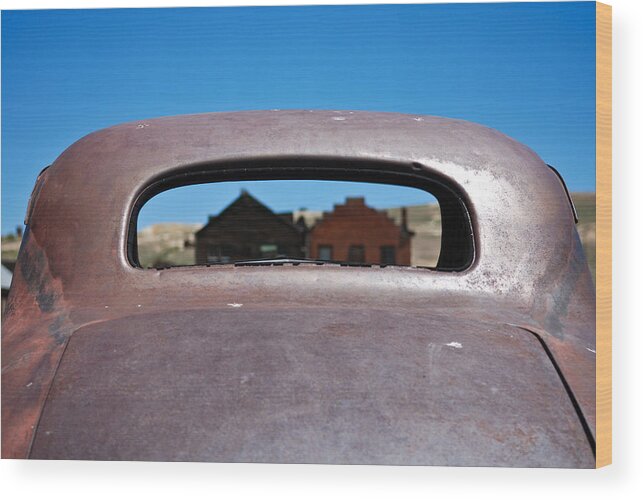 Old West Wood Print featuring the photograph Bodie Ghost Town I - Old West by Shane Kelly