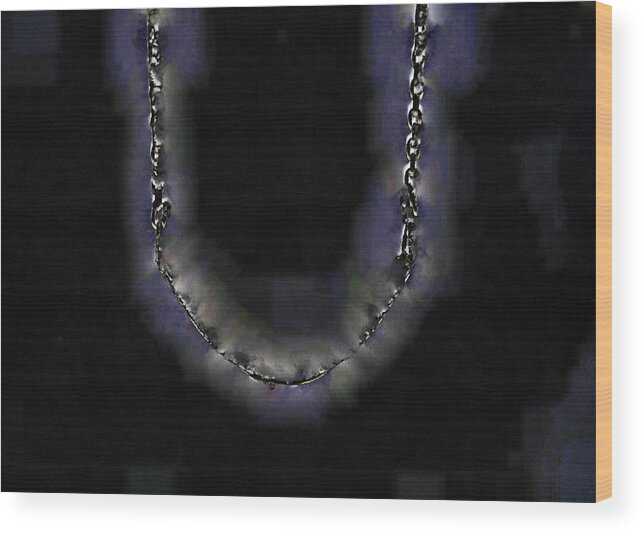 Aura Wood Print featuring the digital art Cleopatra's Necklace by Steve Taylor