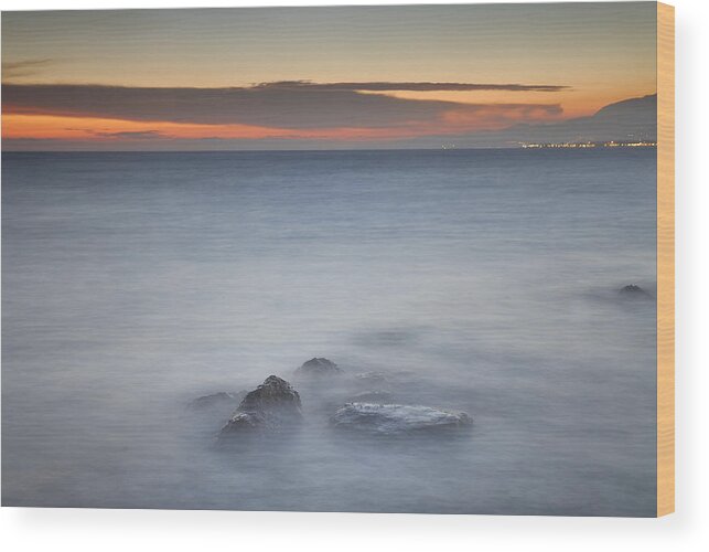 Seascape Wood Print featuring the photograph Dreaming by Guido Montanes Castillo