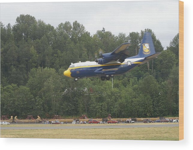 Fat Albert Wood Print featuring the photograph Fat Albert by Jerry Cahill