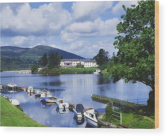 Boats Wood Print featuring the photograph Killaloe, County Clare, Ireland by Sici 