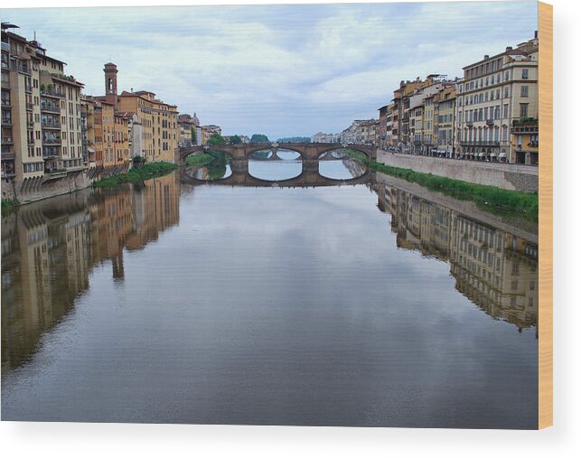 River Wood Print featuring the photograph River Armo. by Terence Davis