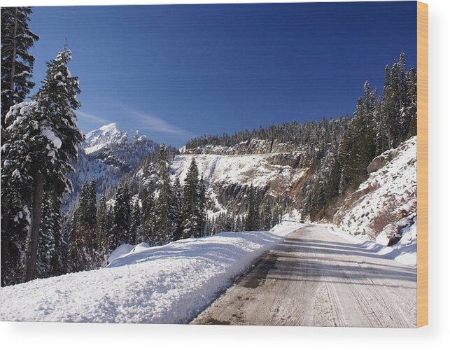 Mt Wood Print featuring the photograph Road to Tranquility by Rob Green