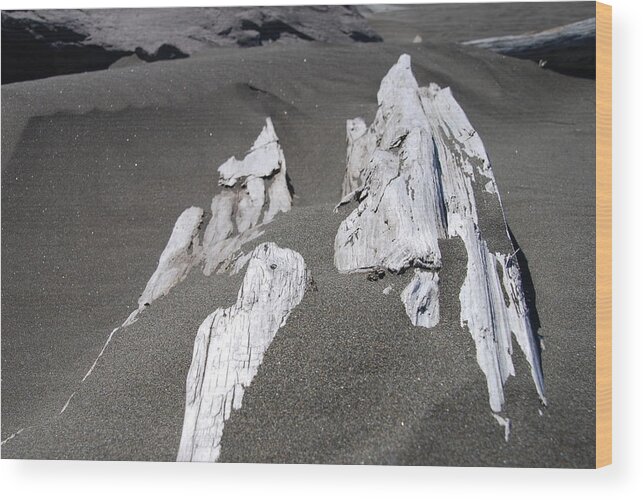Sand Wood Print featuring the photograph Sands of Time by Michael Merry