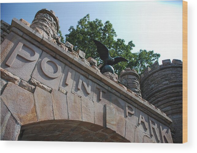 Scenic Wood Print featuring the photograph Point Park Chattanooga #5 by Kenny Glover